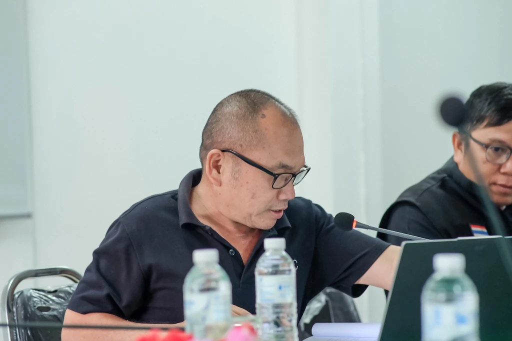 การประชุมคณะกรรมการการเลือกตั้งประจำองค์การบริหารส่วนตำบลบ้านมาง ครั้งที่ ๑